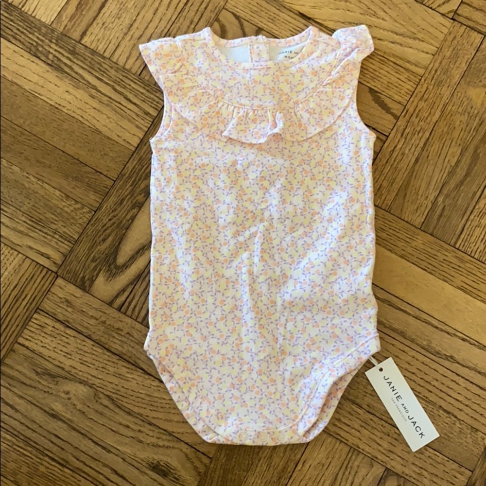 Janie and Jack Short Sleeved Onesie